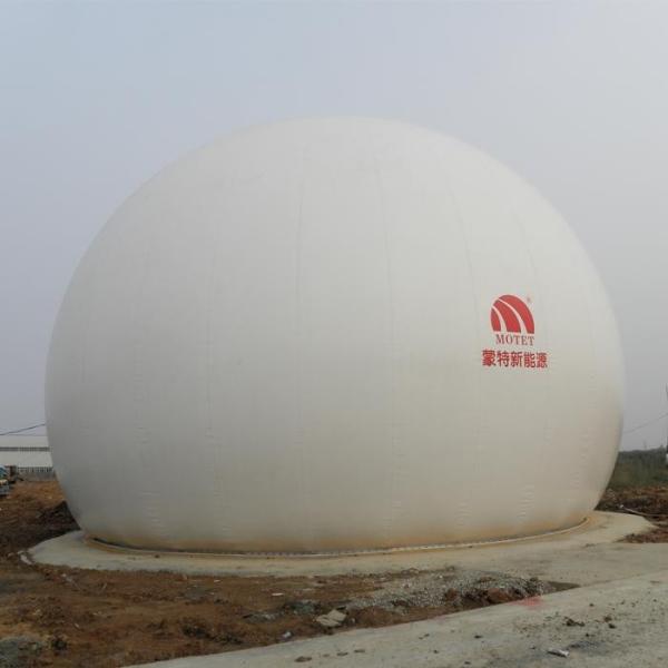 Détecteur de biogas à double membrane autonome