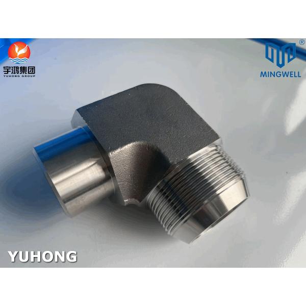 316L Hydraulic  Stainless Steel Fitting 90° Elbow