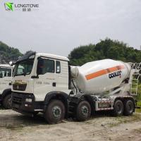 400L o caminhão do óleo 6X4 montou o veículo do caminhão do misturador concreto com a roda da bomba 10