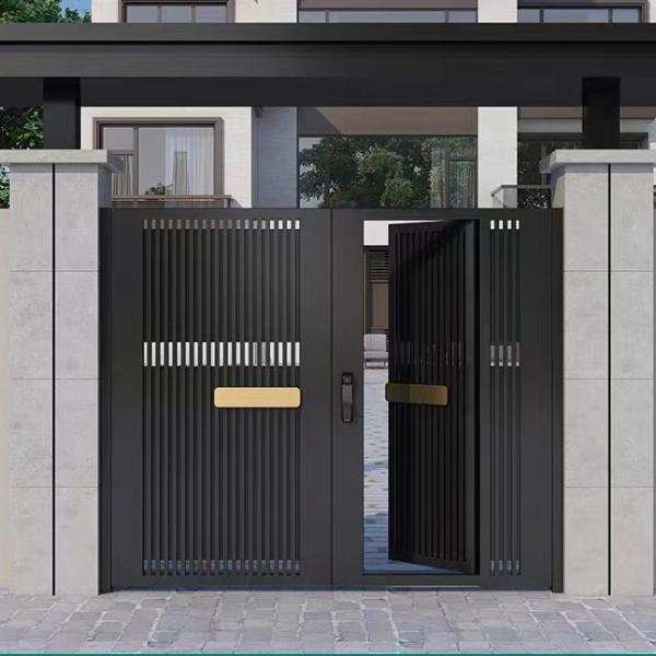 Modern External Sliding Doors For Chinese Square Powder Coated Aluminum Doors