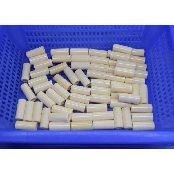 Refractory Zirconia Ceramic Piston Sleeve / Insulator Valve With Metal Parts