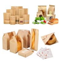 Sacos de papel biodegradáveis do empacotamento de alimento com impressão de Gravnre