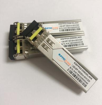 do módulo ótico do transceptor de 40km 80km 120km SFP fibra compatível