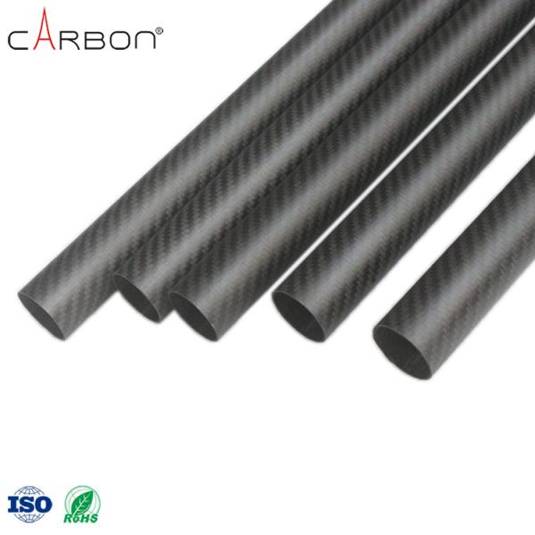200 Finish Matte/Glossy ZhongShan Carbon 3K Carbon Fiber Tube for Vaccum Gutter Cleaning