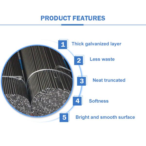 Конструкция отрезала связывая провод 0.6mm оцинкованной стали связи горячий окунутый