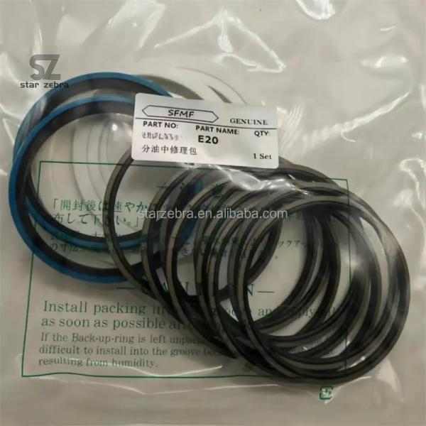 MX331 Excavator Parts E20 E17 Oil-distributing Cup Oil Seal Central Rotary Joint Oil Seal Repair Kit Long-Lasting