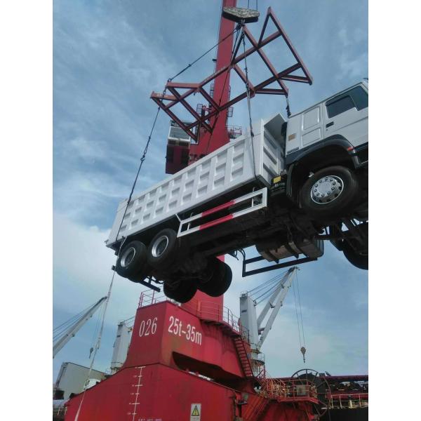 Sinotruk 10 Wheels HOWO Tipper Used Dump Truck with Front Axle 9tons Loading Capacity