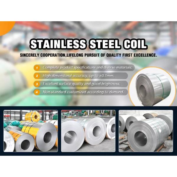 904L Stainless Steel Coil BA Hot Rolled Coil Hrc 1219mm