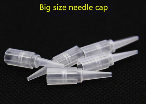 Sharp Tattoo Needle Sets Needle Caps Tips Matched For 1R / 3R / 5R / 5F / 7F Size