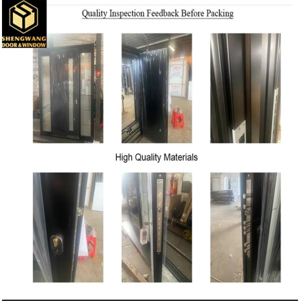 Aluminum Swing Door For Living Hall Bedroom Kitchen And More In Fire Emergencies