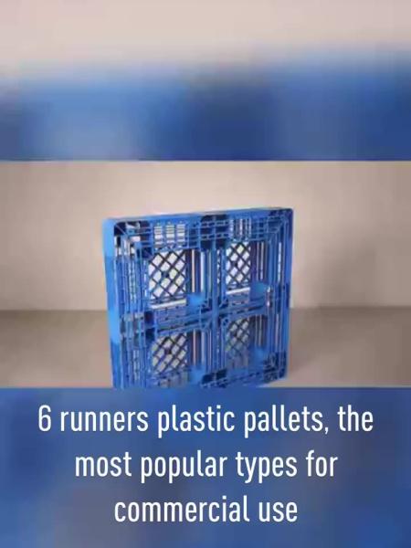 1200x1100 plastic pallet for stacking 6 runners Plastic Pallet for cold storage