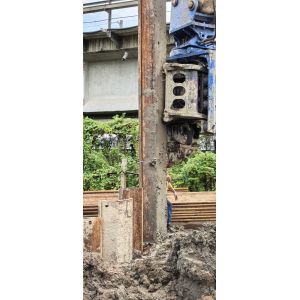 SV-400 Side Grip Pile Driver – Precise Positioning Servo Control And Static
