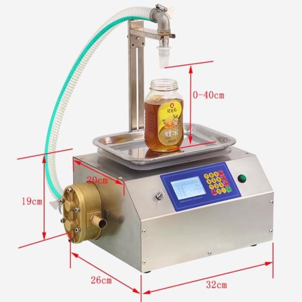 16KG Honey Bottling Machine for Automatic Filling of Product Paste Cream and Ketchup