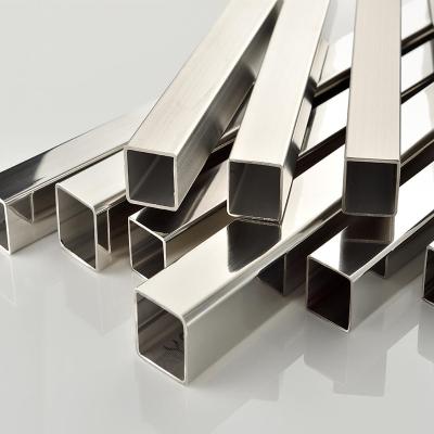 SUS TP304 304L 316 316L Stainless Steel Square Hollow Tube With Welded