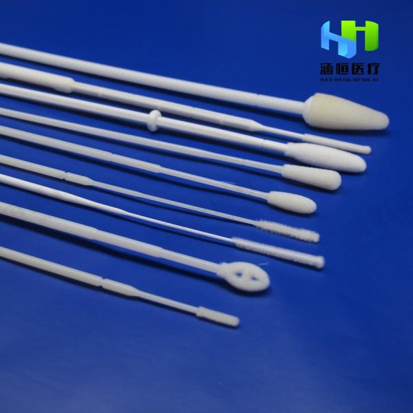 Otolaryngology Nylon Flocked Sterile Medical Foam Swabs