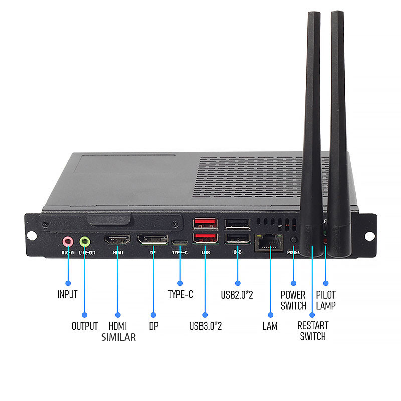 Однослойный Android OPS PC Модуль I7 16 ГБ HDD 1 ТБ SSD 12-го поколения