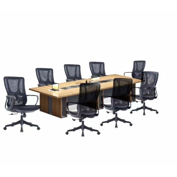 High Back Mesh Staff Chair Revolving Modern For Office Meeting