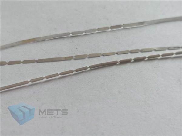 Thin Precision Argentum / Copper Fuse Band with One Cavity Progressive Die Stamping