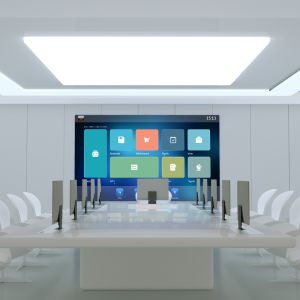 Mesa de conferências Sistema de conferências sem papel Monitor LCD Tablet Tablet