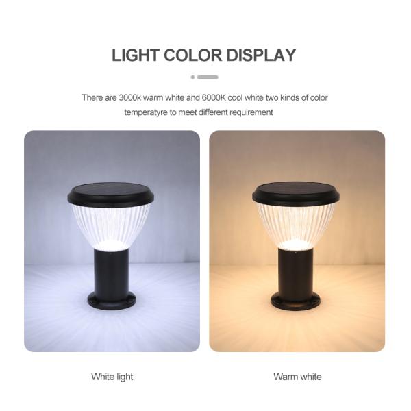 100lm умирают открытый сад солнечное светлое IP65 литого алюминия водоустойчивый