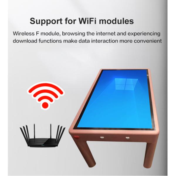 Smart Interactive Touch Screen Table Capacitive Multimedia AIO Touch Screen Coffee Table