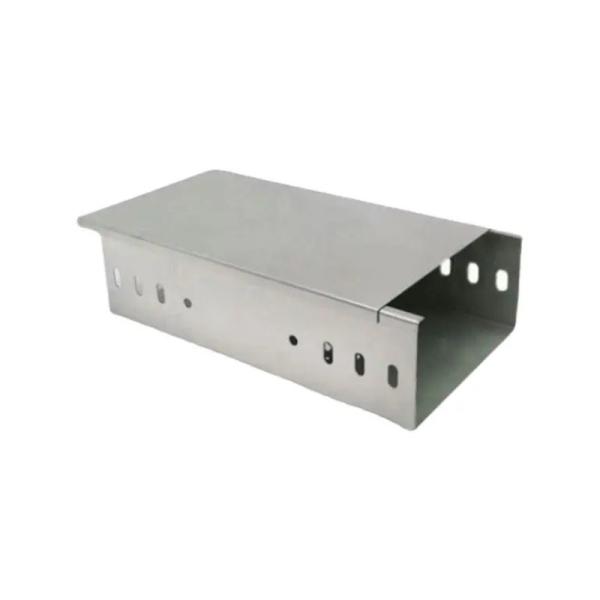 Medium Duty Silver Steel Cable Tray For Wall Mounted Electrical Wire Management
