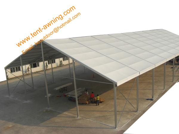 Waterproof  Storage Tent, Aluminum Fire Resistardant Warehouse MarqueeTent