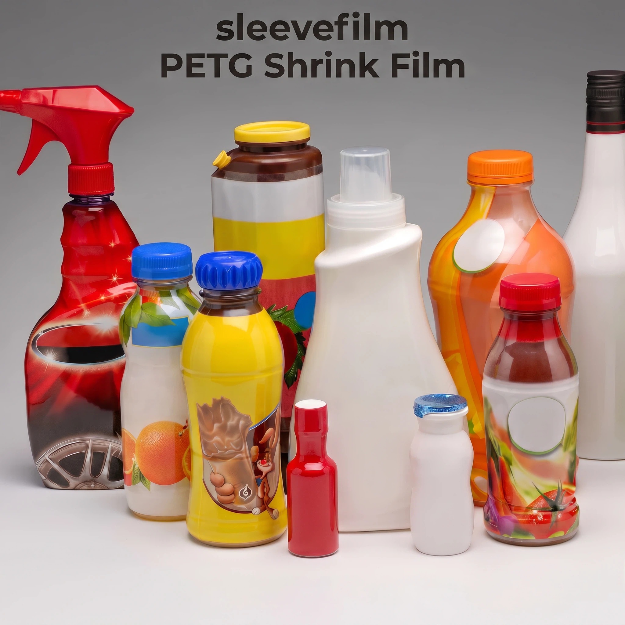 High Clarity PETG Shrink Film with Food Grade Safety and Custom Thickness Options