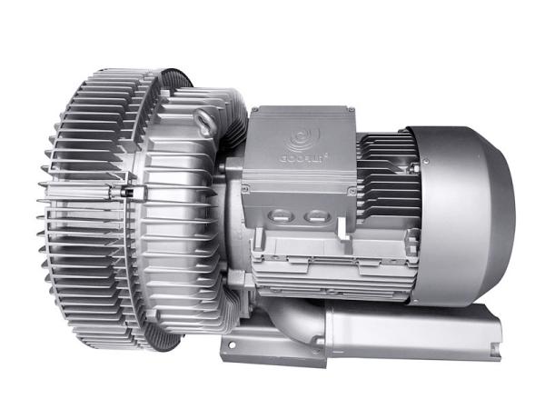 Industrial Double Stage Vortex Air Blower , High Rate Side Channel Vacuum Pump