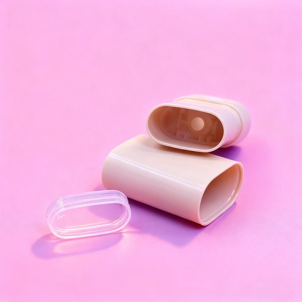 Emballage de déodorant en bâtonnet torsadé personnalisé ovale plat 15g 20g, rechargeable, pour déodorant corporel, écran solaire, tubes de conditionnement de déodorant