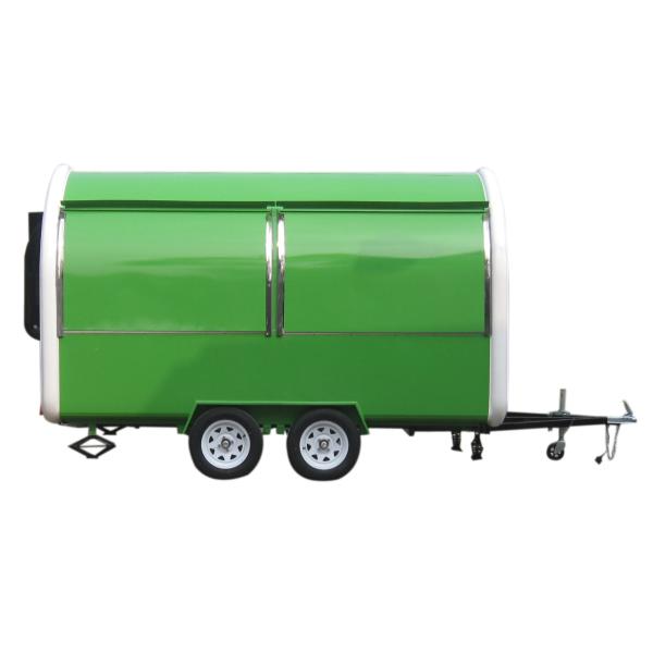 Donut Mobile Cart for Printing Shops Multifunctional Drinks Vending Trailer