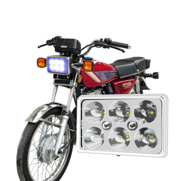 YAYE CG125 XBT-06 Feuille LED de moto avec 6 puces de lampe classique et tension DC12V