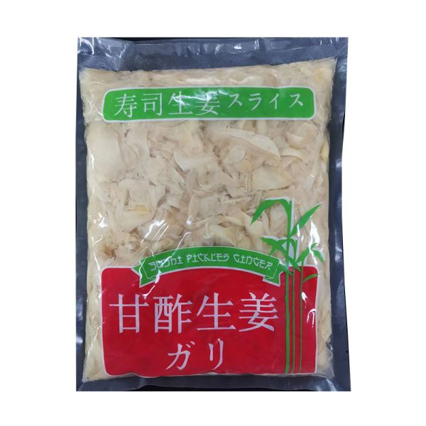 New Crop Bag Packing Pickled Vegetable Pink Spicy Sour Sweet Sushi Ginger Slice Product Immediately