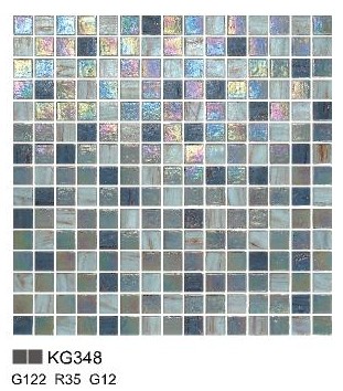 KG series Foshan glass mosaic for bathroom decor KG348