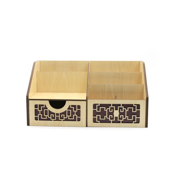 Wholesale Wood Products - Exquisite Desktop Storage Box  Plywood Veneer, Plywood Wooden Box Antique Box