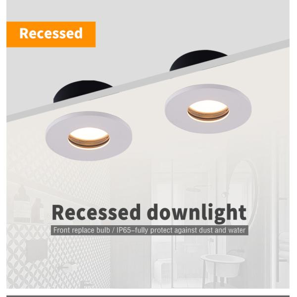 Черное утопленное СИД водоустойчивое IP65 Downlight 50 w для кухни