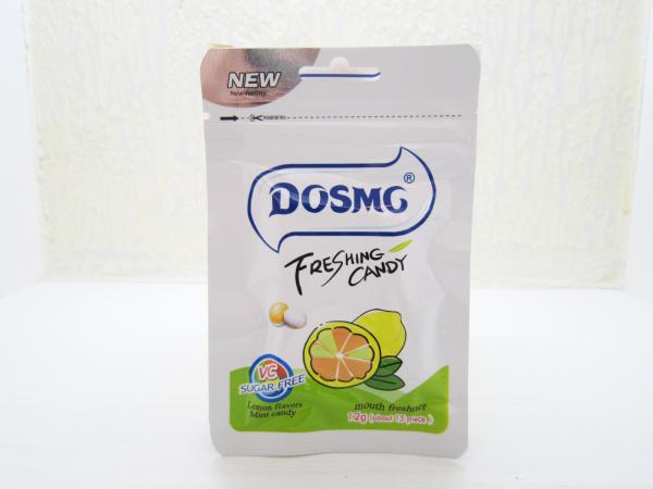 Do açúcar C funcional da vitamina dos doces do sabor do limão doces de hortelã livres do bloco do saquinho dos doces de hortelã 12g