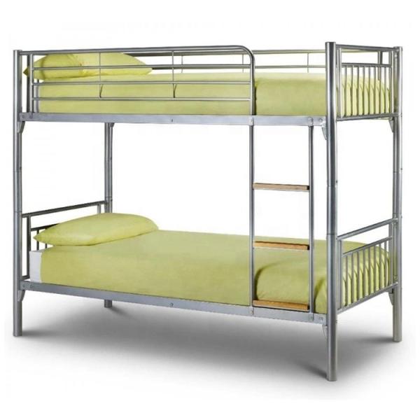 Customized Services Heavy Duty Metal Bunk Beds , Double Deck Bed Steel