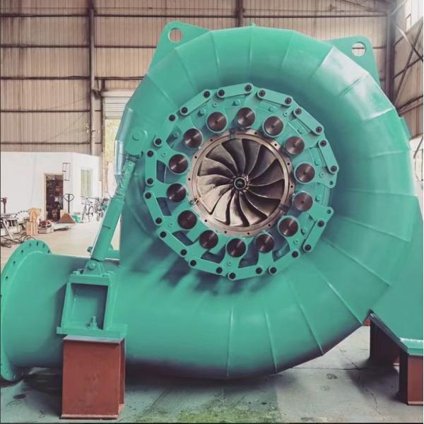 Efficiency Stainless Steel Francis Turbine Generator 300KW-20MW Vertical Or Horizontal