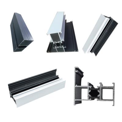 Factory Made Aluminium Extrusion Almunium Profile For Doors And Window with Mill finish,powder coating and anodizing