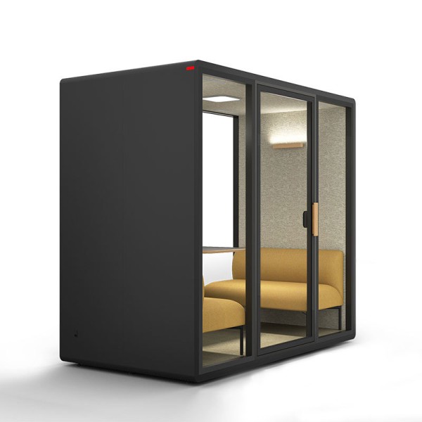 Modular Room Privacy Booth Soundproof Office Pod 1000mm Custom