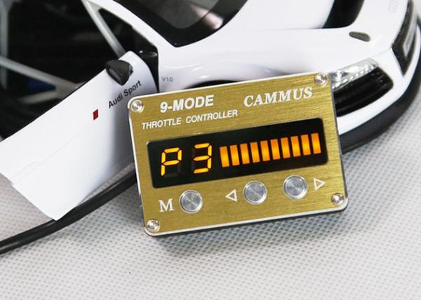 2.6 Inch 9 Drive Electronic Throttle Controller Metal Panel Car Throttle Response