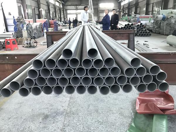 TP304 Stainless Steel Round Pipe , Anti Corrosion Seamless Steel Pipe
