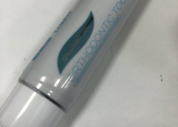 D35*144.5mm cancelam o tubo de dentífrico laminado que empacota com carimbo do laser
