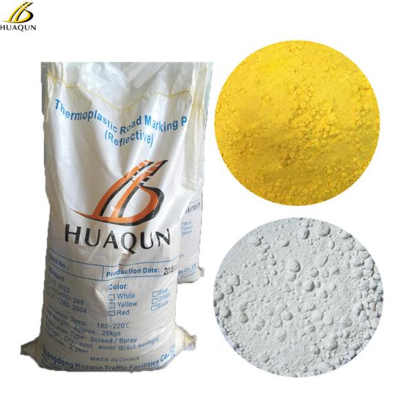 Fast Drying Thermoplastic Road Marking Paint with High Reflective Properties and Petroleum Resin Base for Durable Road Line Marking