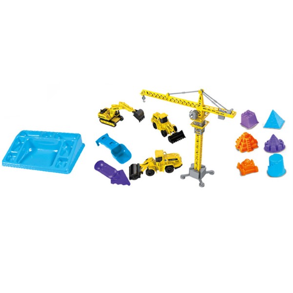 High Quality Engineering Vehicle Non-toxic Educational Creative DIY Kit 750g Dynamic Sand