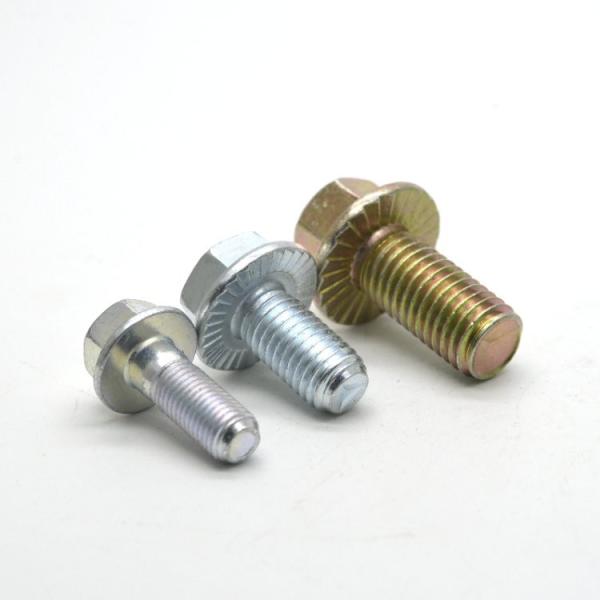Custom Standard Round Head Hex Socket Bolts Hex Flange Bolts