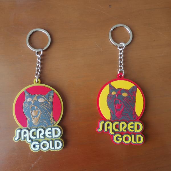 PVC Key Chain Manufacturer Wholesale Cheap Custom Promotional Giveaway 2D 3D Silicon Rubber Soft PVC Keychain