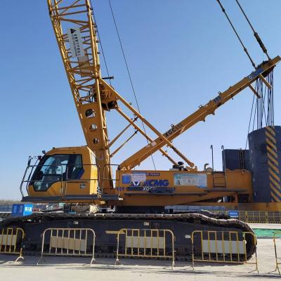 298kW Engine Power Xcmg Crawler Cranes 200 Ton 96m Boom Length