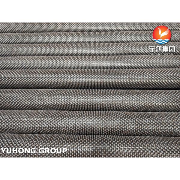ASTM A213 Alloy Steel Seamless T22 Studded Tube , Tubo Aletado